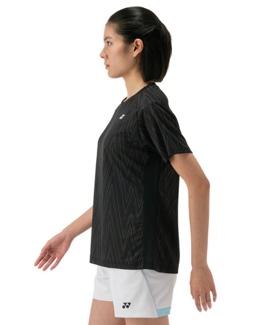 バドミントンゲームシャツ テニスウェア バドミントンウェア ゲームシャツ ウィメンズゲーム