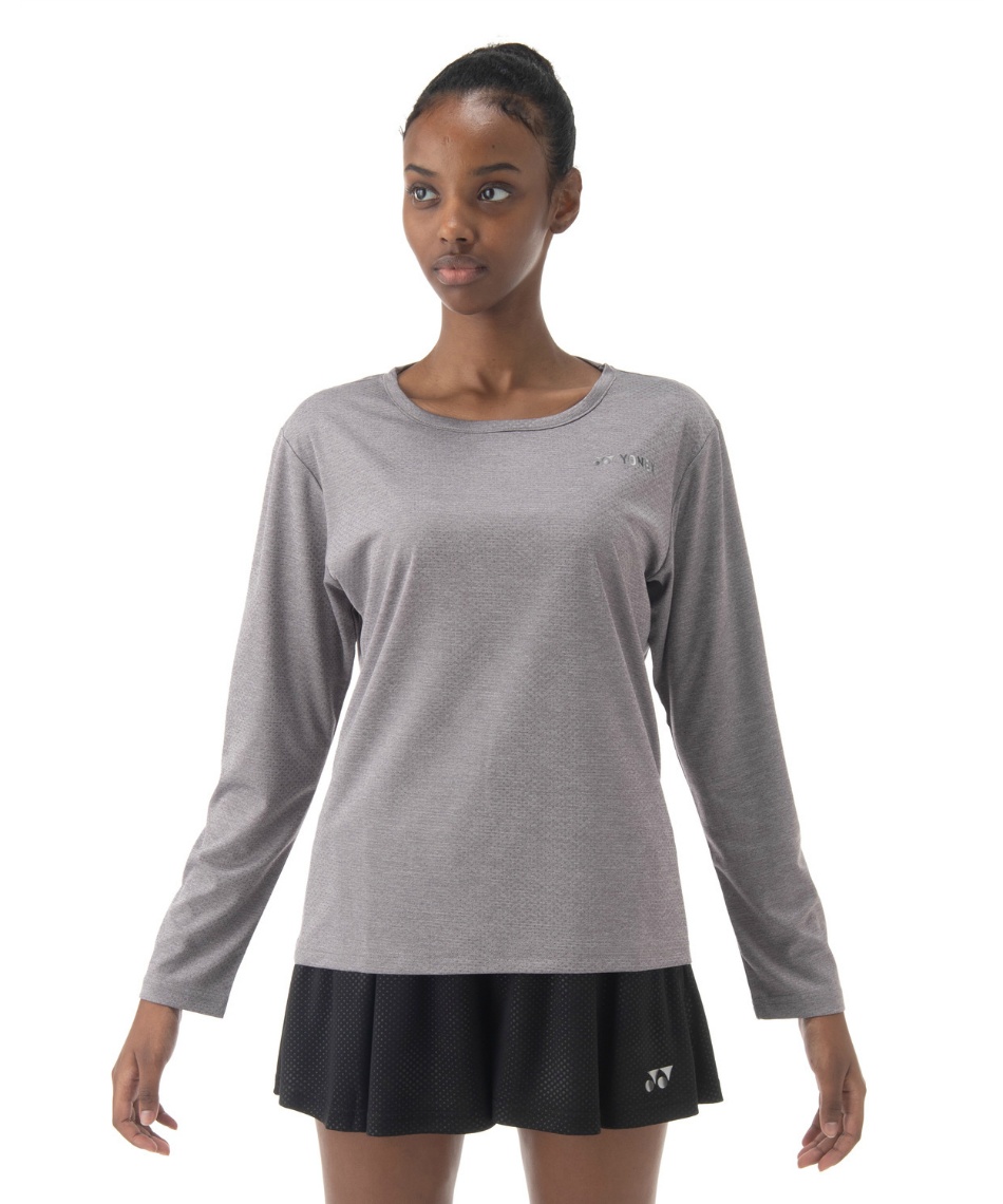 YONEX テニスウェア 長袖シャツ スカートセット YONEX ヨネックス バドミントン ロングスリーブTシャツ 16611