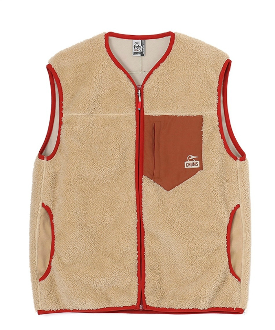 l|Cg115pt 16% OFF^SALE yz`X(CHUMS) t[X WPbg {fBOt[Xm[J[xXg xXg t[X CH04-1433 Y fB[X Beige M