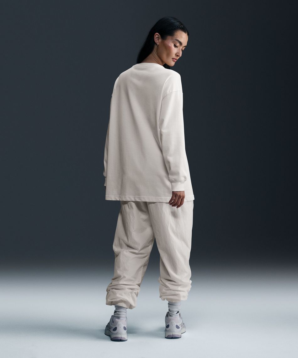 cloth＆cross⭐️フットボールロングＴシャツ(ハグオーワー ハグオーワークロス&クロス フットボールロングTシャツ アッシュ