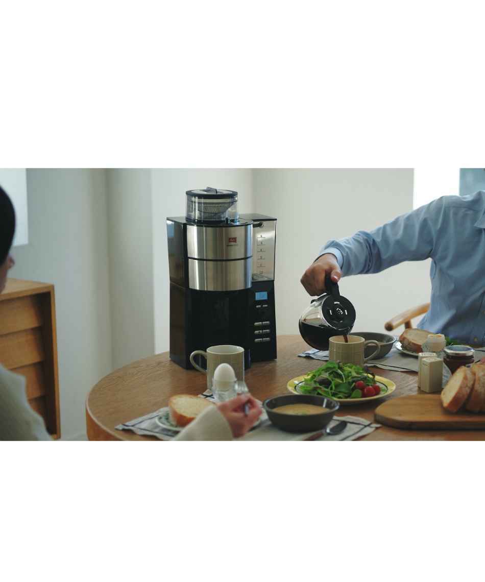 コーヒーメーカー 全自動コーヒーメーカーアロマフレッシュ6 AFG622-1B