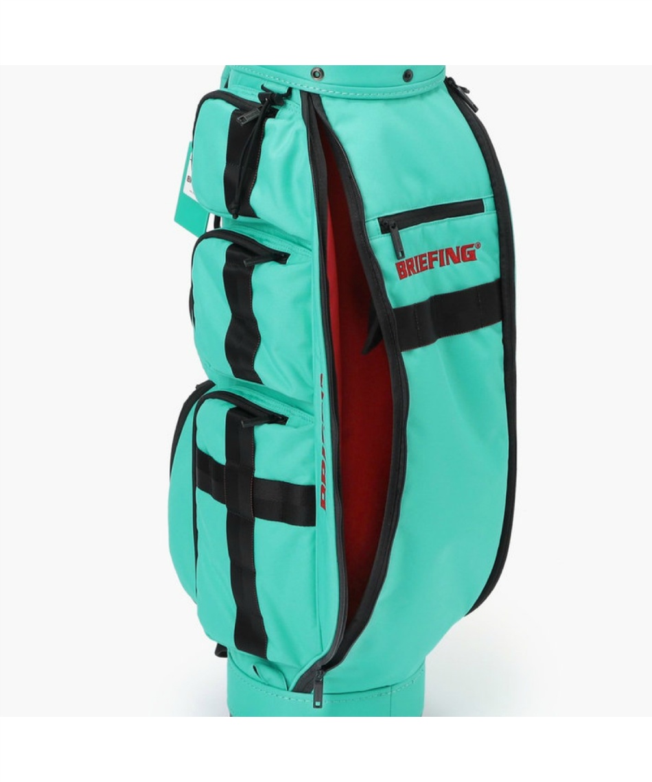BRIEFING ブリーフィング　CR-6♯2 キャディバック新品未使用 BREIFING CR-6 キャディバッグ RED ブリーフィング(BRIEFING