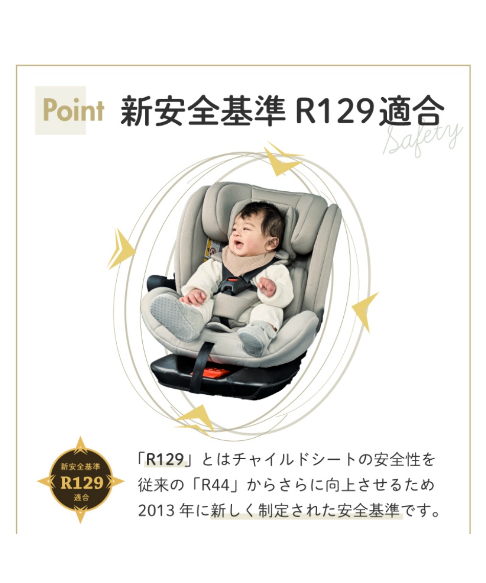 BBシリーズ チャイルドシートISOFIX回転式 SI100101102 【ご自宅