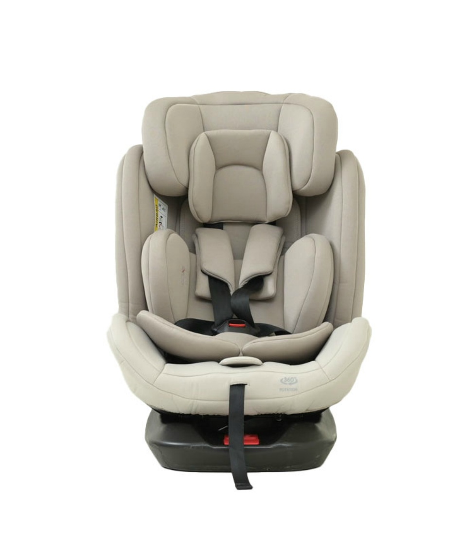 ルナ　回転式チャイルドシート グレー Impetus チャイルドシート 回転式 新生児～12歳頃対象ISOFIXグレー