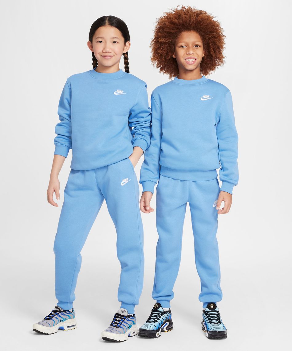 ‪*‬様 Nike 水色トレーナー・スウェットセット ナイキ(NIKE) スウェットトレーナー J NSW クラブ フリース 裏起毛