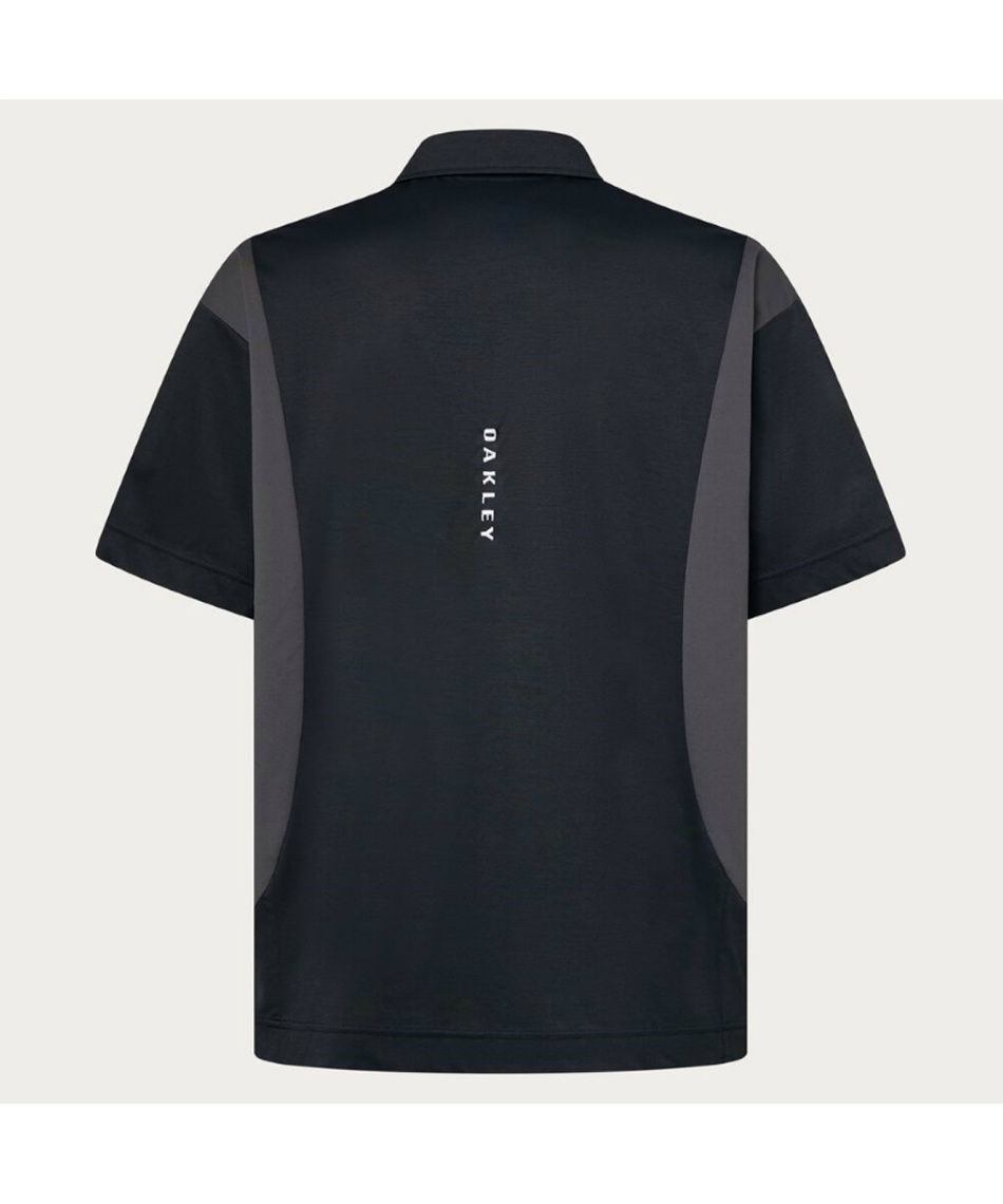 オークリー(OAKLEY) ゴルフウェア ポロシャツ 半袖 ワイドZIP半袖ポロ