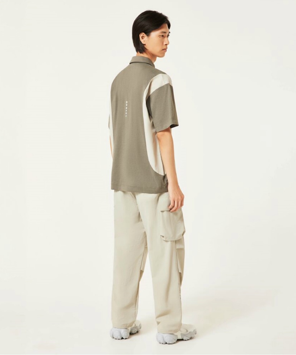 オークリー(OAKLEY) ゴルフウェア ポロシャツ 半袖 ワイドZIP半袖ポロ