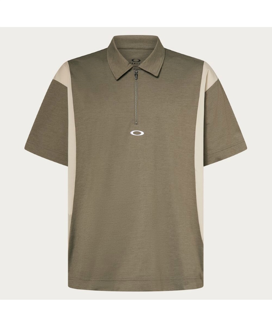 Oakley - オークリー タグ付き 22ss ポロシャツ 半袖 ゴルフ ウエア XL オークリー(OAKLEY) ゴルフウェア ポロシャツ 半袖 ワイドZIP