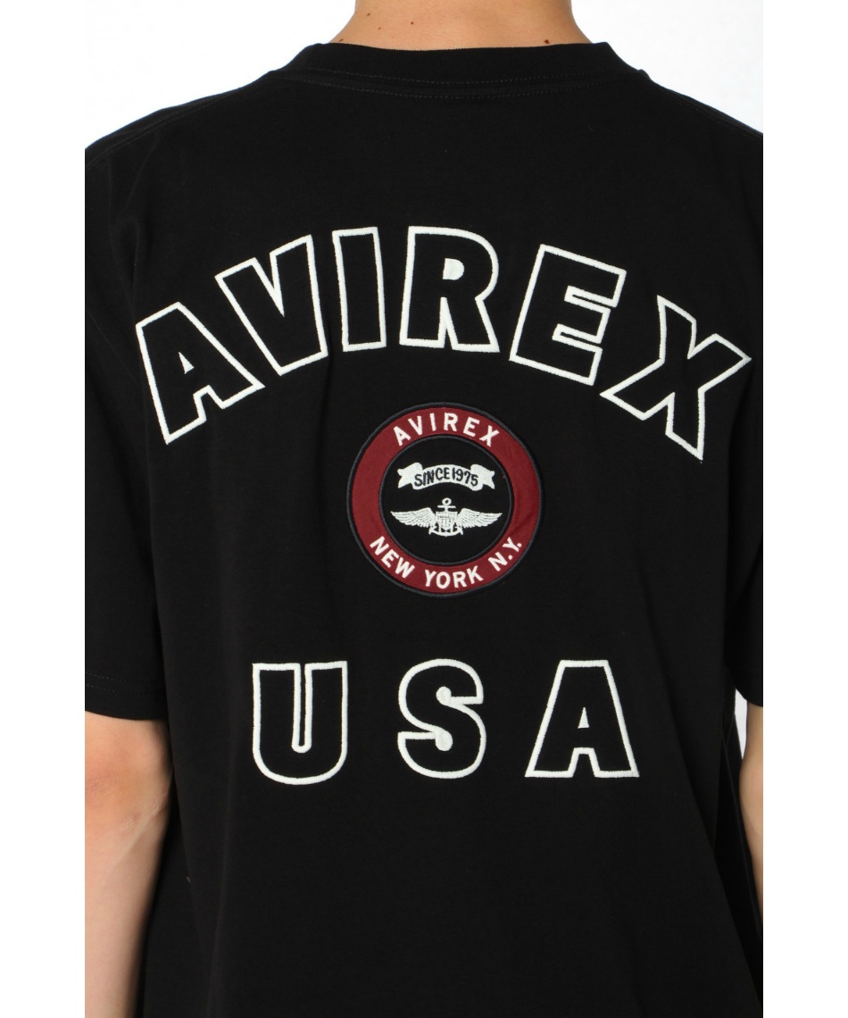 アビレックス(AVIREX) Tシャツ 半袖 SVARSITYLOGOTEE2.0 エス