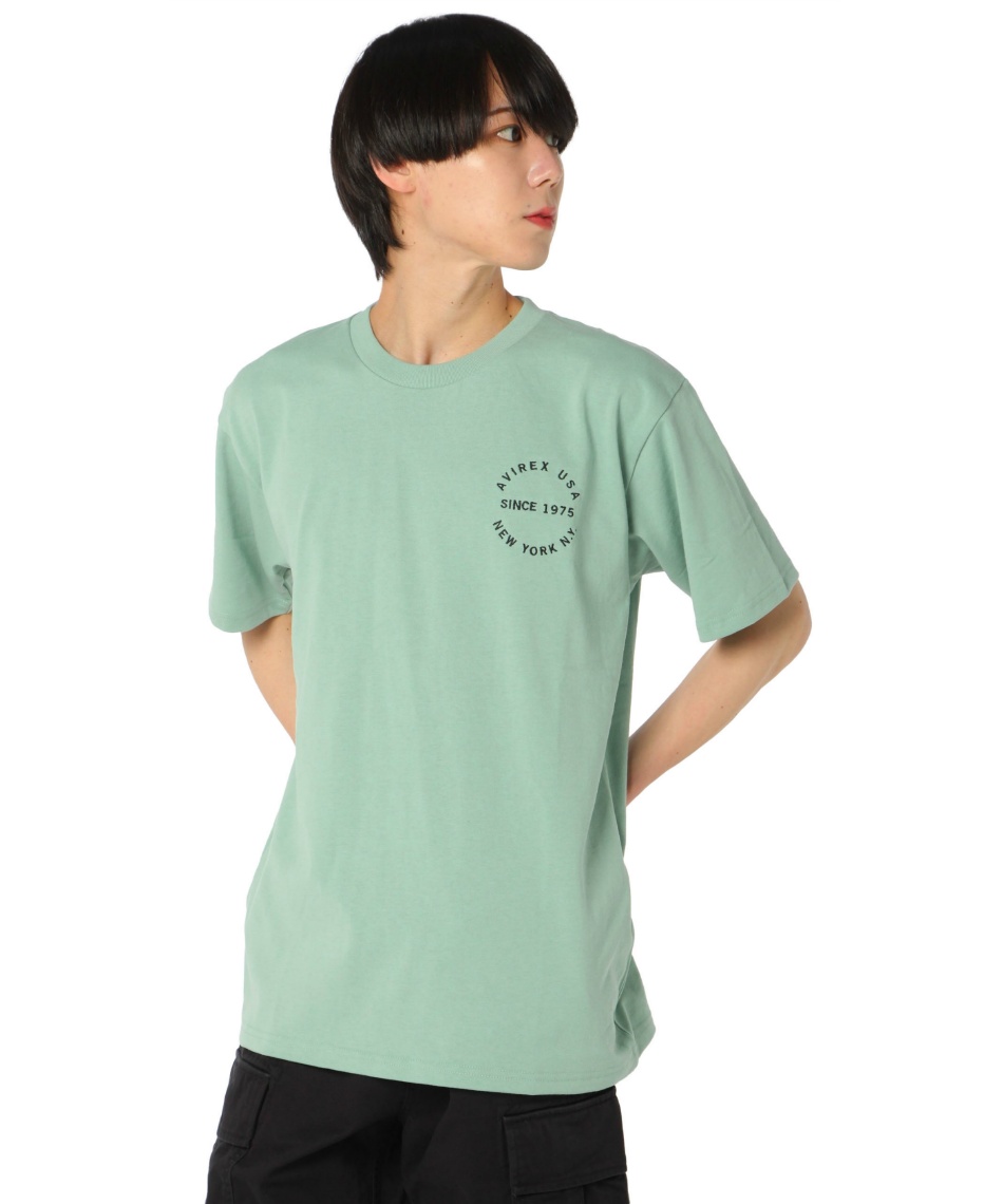 アビレックス(AVIREX) Tシャツ 半袖 SVARSITYLOGOTEE2.0 エス