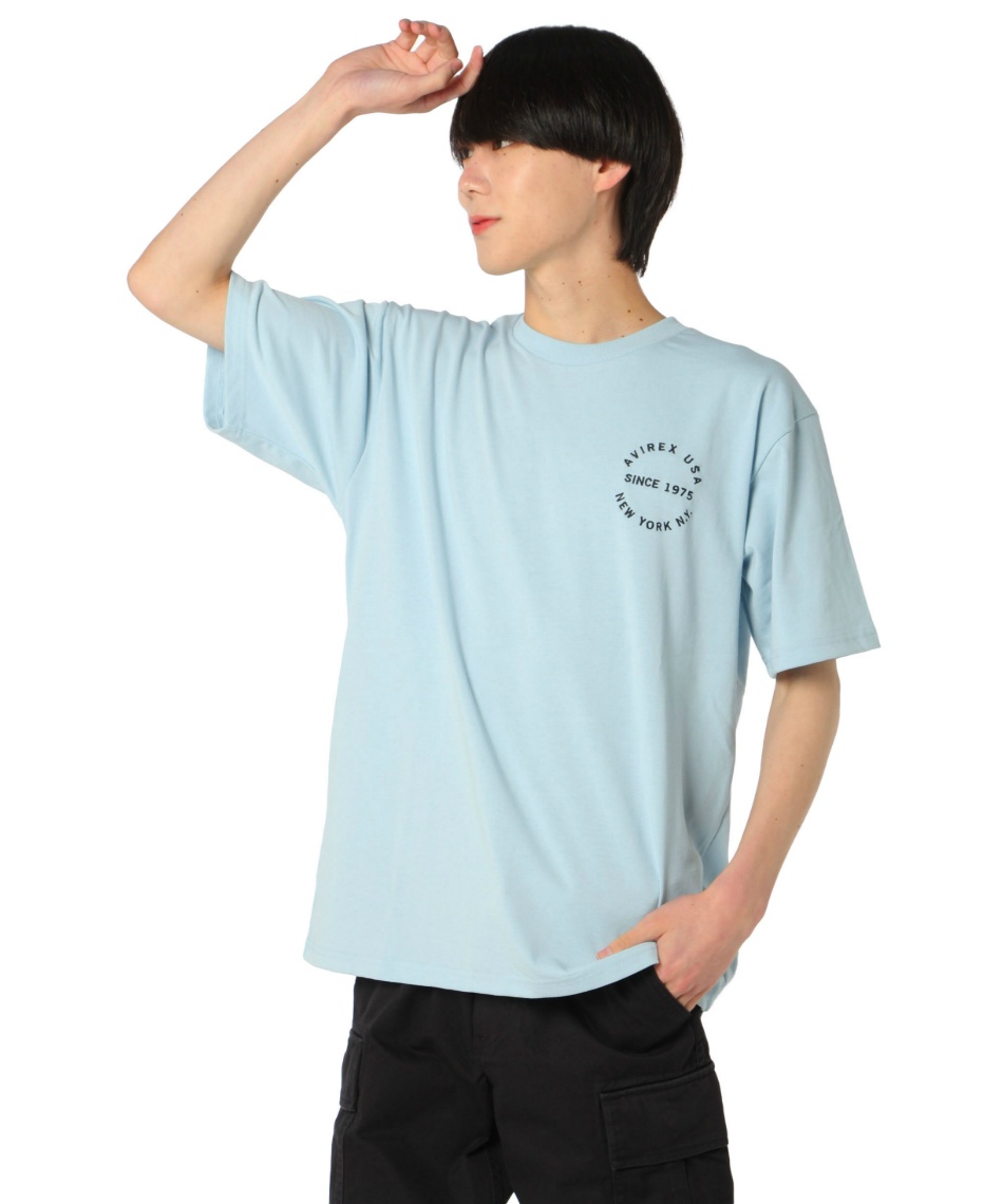 アビレックス(AVIREX) Tシャツ 半袖 SVARSITYLOGOTEE2.0 エス