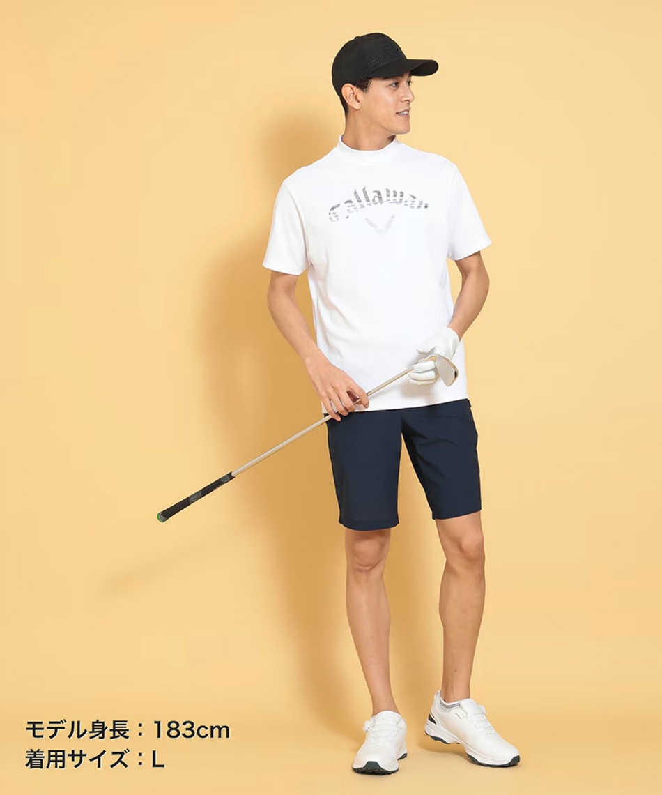 ゴルフウェア ショートパンツ かざあなメッシュショートパンツ
