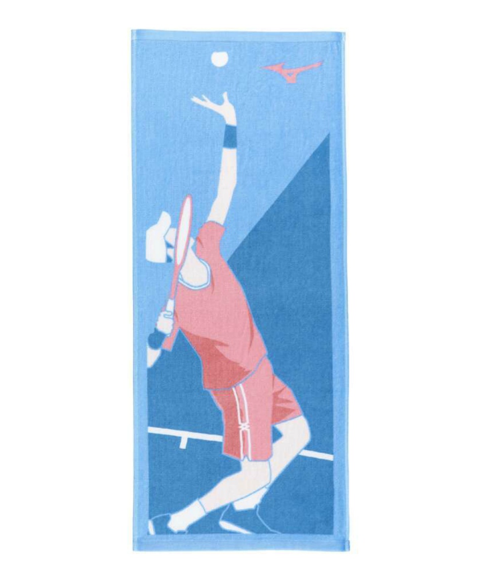 フェイスタオル 今治製タオル テニスデザイン 32JYC125 | スポーツ用品