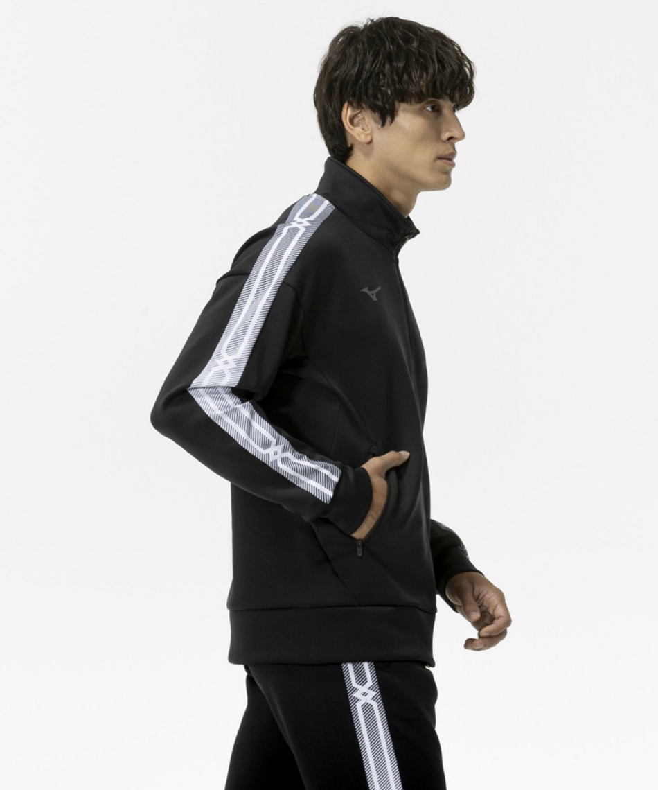 ミズノ(MIZUNO) スウェットジャケット ストレッチスウェットジャケット