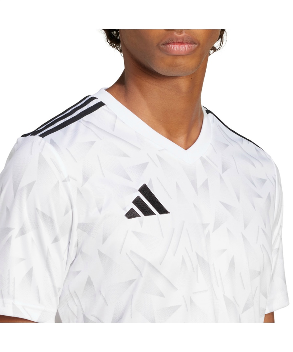 adidas サッカーシャツ Lサイズ ホワイト ブラック NEW MEN'S ADIDAS ORIGINALS TREFOIL POLY TEE SHIRT ~SIZE XL #IM9459