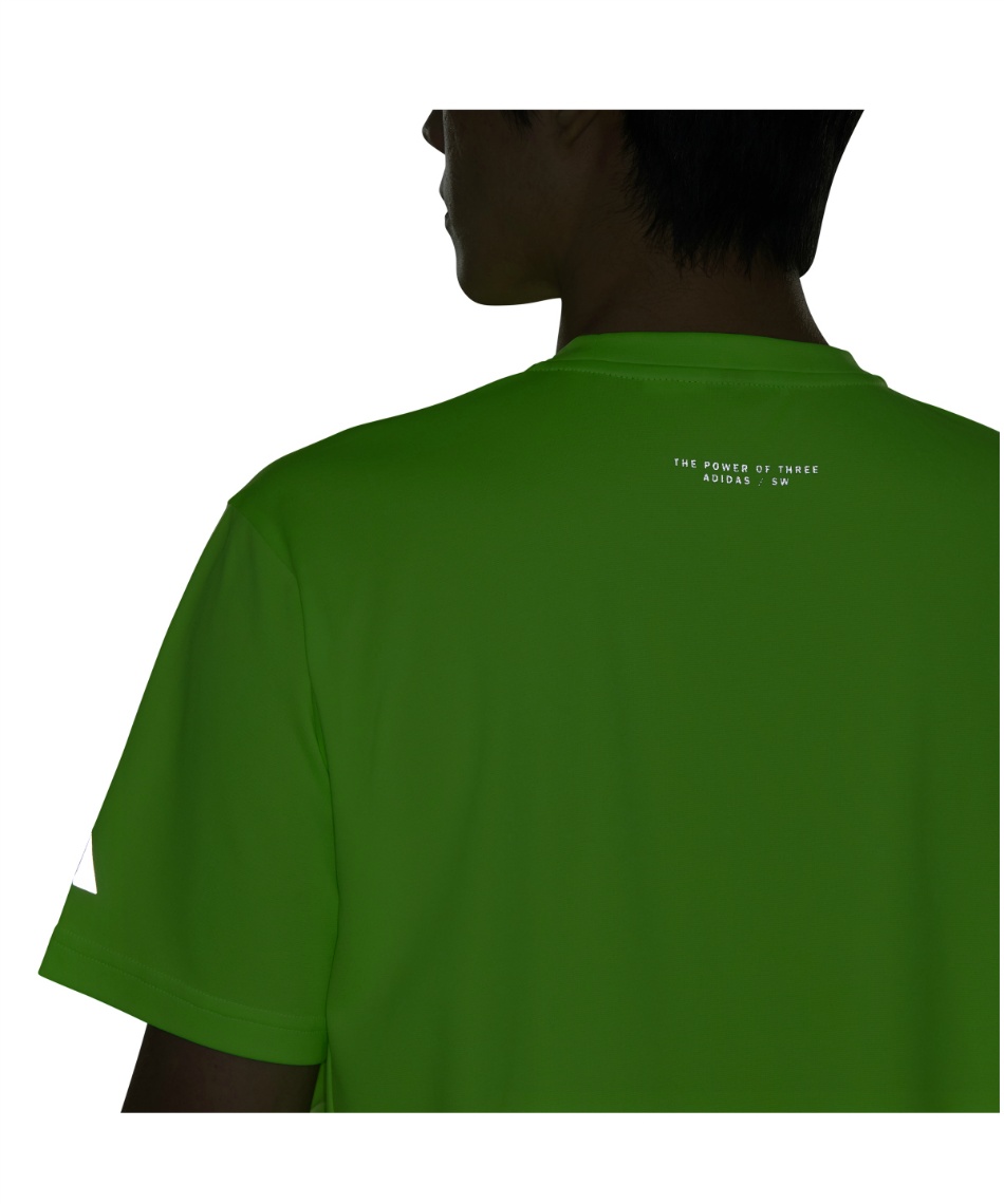 Tシャツ 半袖 ADPTN レギュラーフィット ダブルニット 半袖Tシャツ