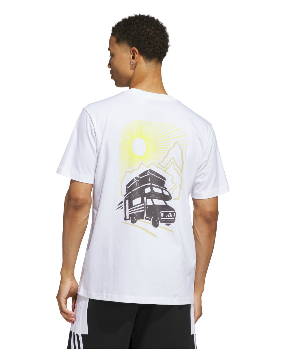 △ アディダス(adidas) Tシャツ 半袖 ジェットセットキャンパー