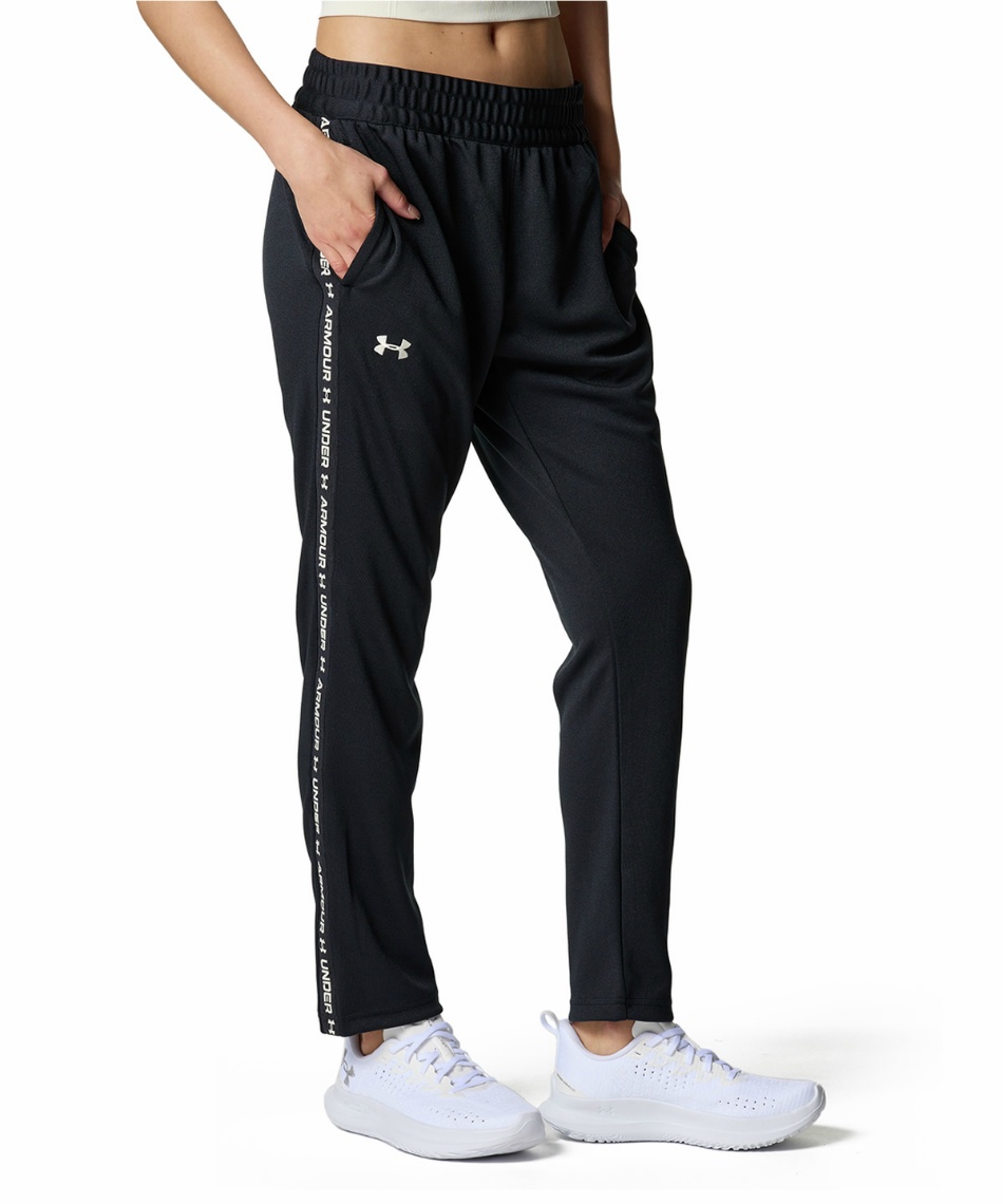 UNDER ARMOUR - アンダーアーマー LG ブラック UA クロスパンツ MTR2316 ジャージ UNDER ARMOUR - アンダーアーマー LG ブラック UA クロスパンツ