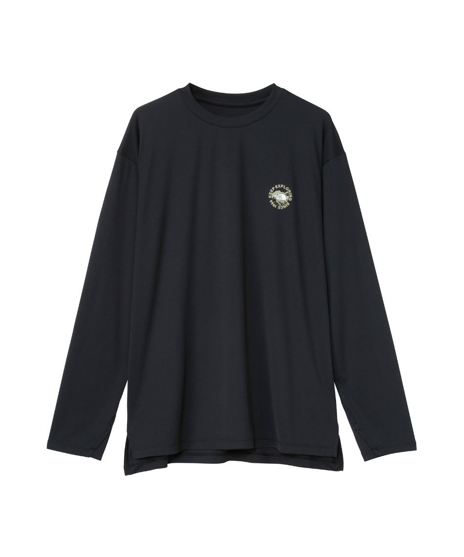 Tシャツ 長袖 ロングスリーブウォータースムースティー NTW12432-K