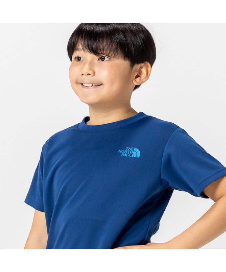 専用半袖青 Tシャツ 半袖 SS TNF Bug Free Graphic Tee NTJ32554-OB 【国内正規品