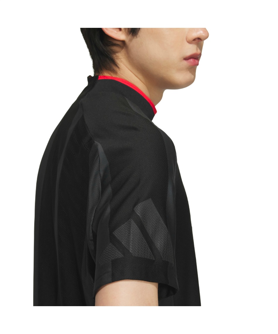 【未使用・稀少品サイズ】adidas メッシュ 半袖シャツ ホワイトサイズ6XL アディダス ALL SZN ソフト ラックス メッシュ 半袖Tシャツ