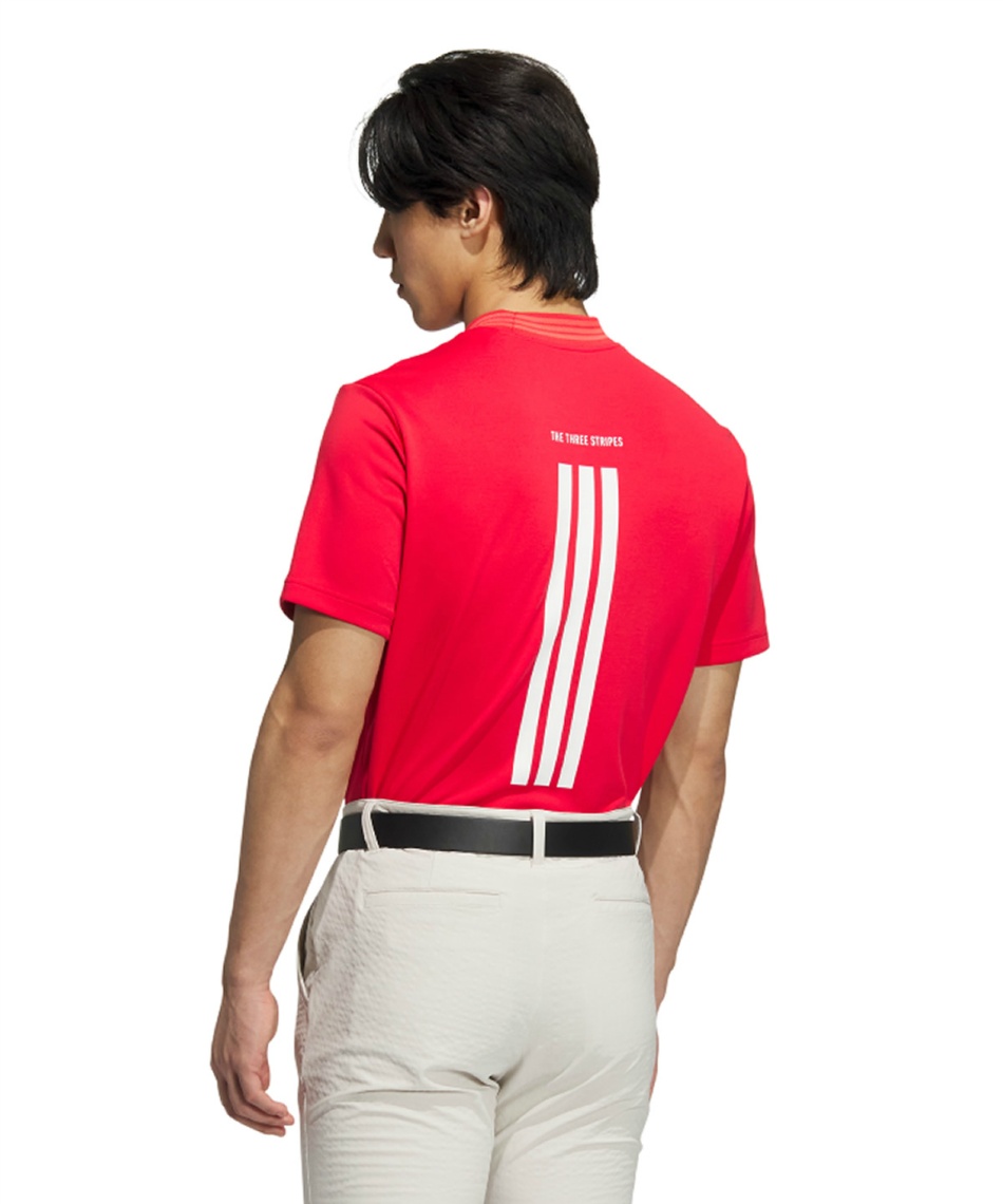 adidas アディダス ゴルフ モックシャツ メンズ 半袖 シャツ