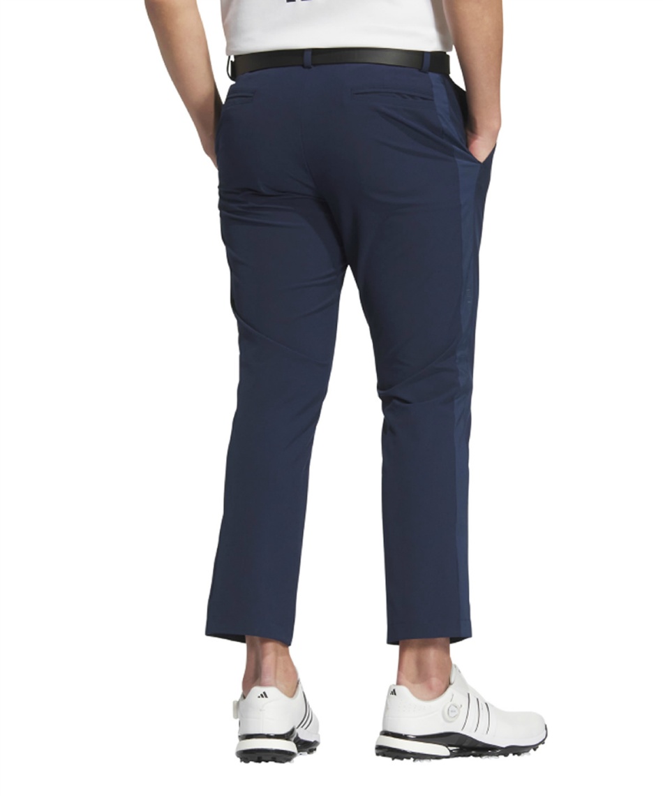 【76】春夏 アディダス ゴルフ EX STRETCH アンクルパンツ 紺 アディダス(adidas) ゴルフウェア アンクルパンツ EX-Stretch