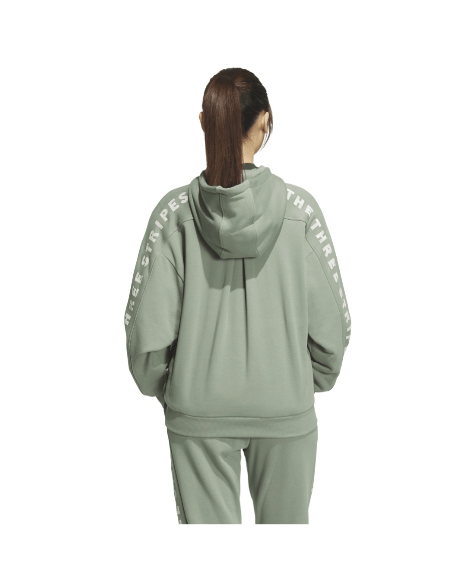 アディダス(adidas) スウェットパーカー ワード フルジップ パーカー