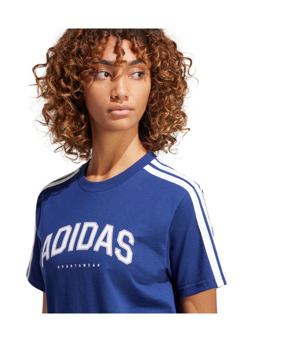 アディダス(adidas) Tシャツ 半袖 ラウンジ ソフトサイド グラフィック