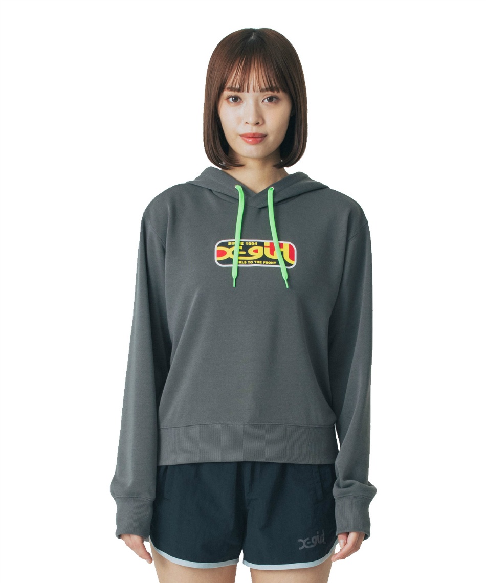 l|Cg66pt 30% OFF^SALE yzGbNXK[(X-girl) XEFbgp[J[ GRXS V[gPOt[fB 155251012002 fB[X GY L