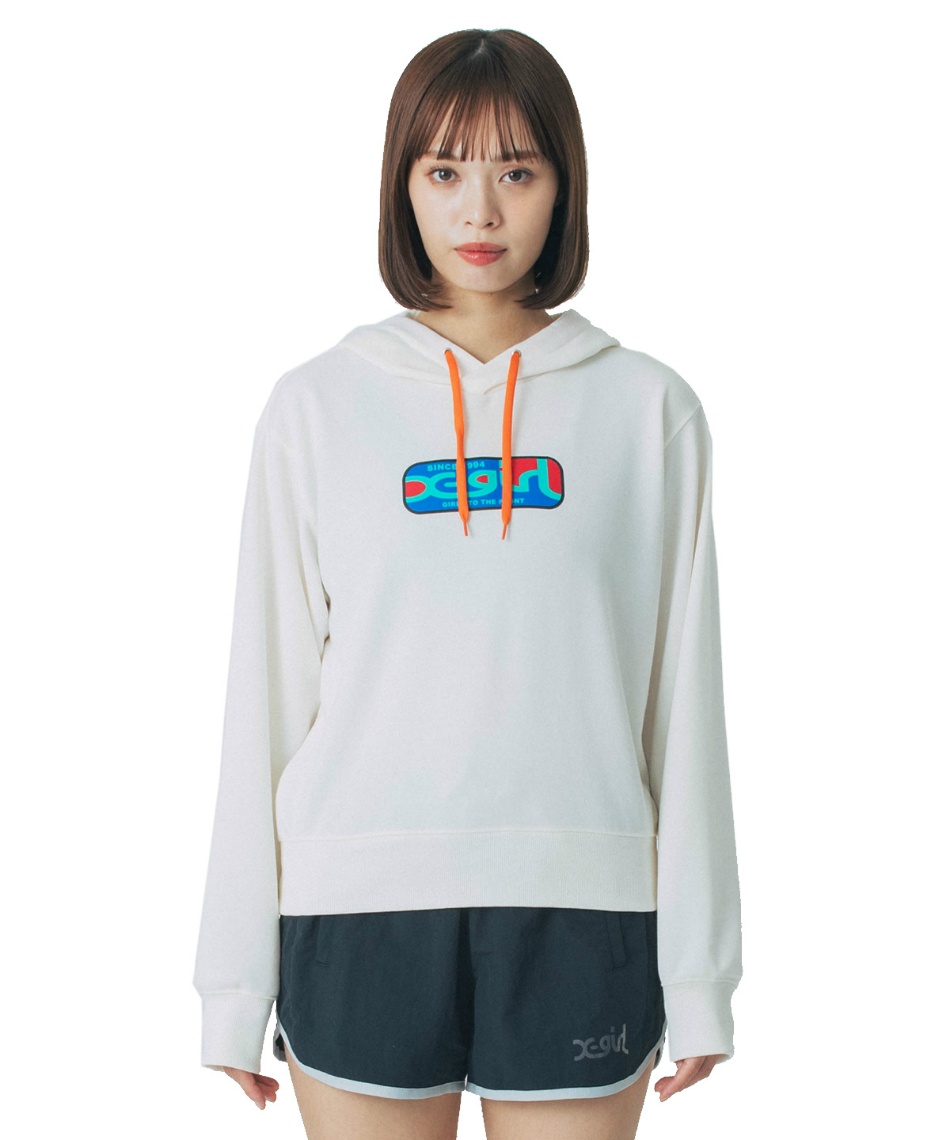 l|Cg66pt 30% OFF^SALE yzGbNXK[(X-girl) XEFbgp[J[ GRXS V[gPOt[fB 155251012002 fB[X WH L