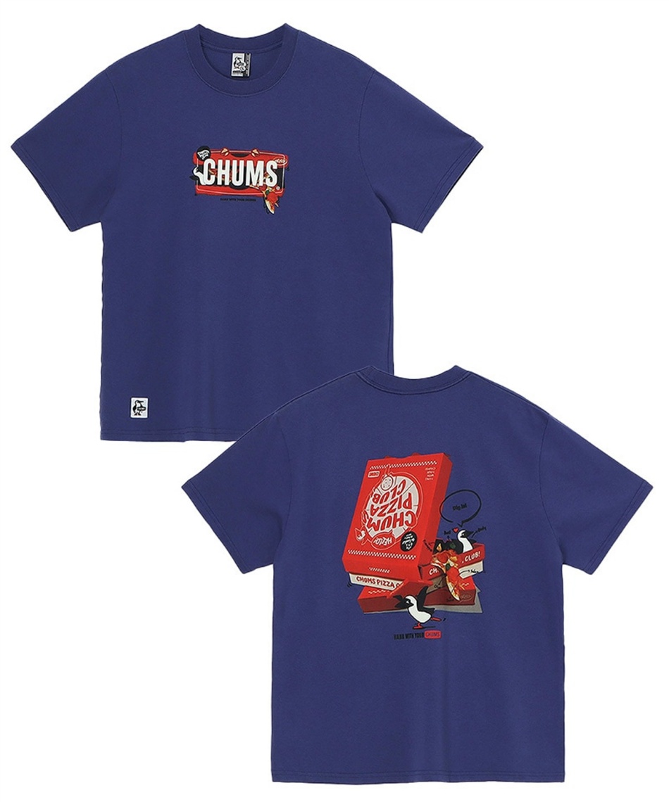 Tシャツ 半袖 チャムスピザボックスTシャツ CH01-2518 | スポーツ用品