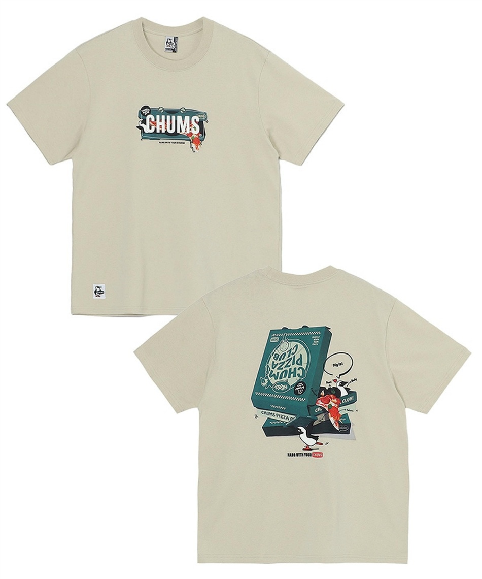 Tシャツ 半袖 チャムスピザボックスTシャツ CH01-2518 | スポーツ用品