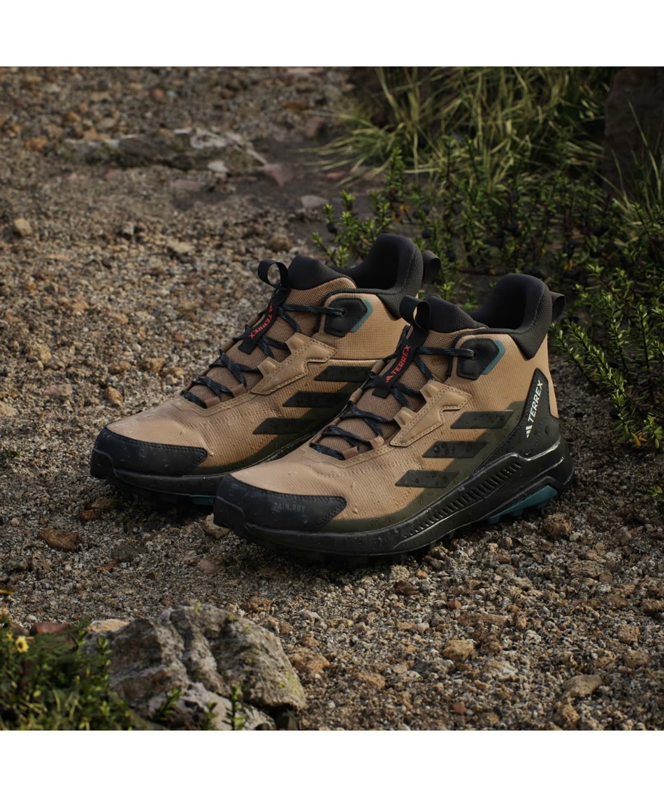 トレッキングシューズ 防水 ミッドカットテレックス Anylander ミッド