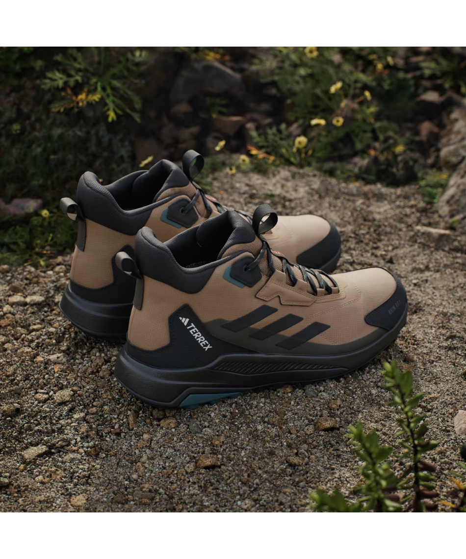 トレッキングシューズ 防水 ミッドカットテレックス Anylander ミッド