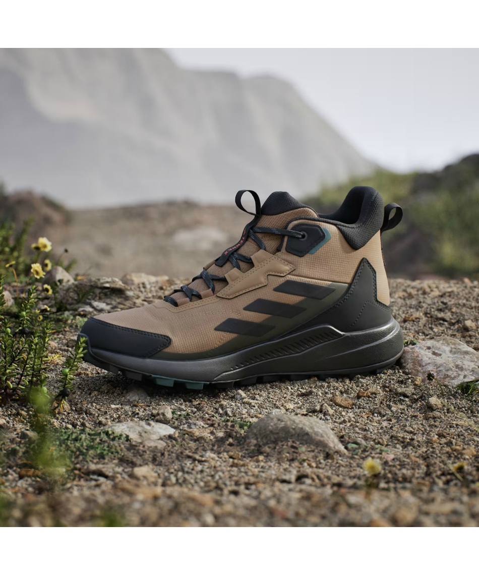 トレッキングシューズ 防水 ミッドカットテレックス Anylander