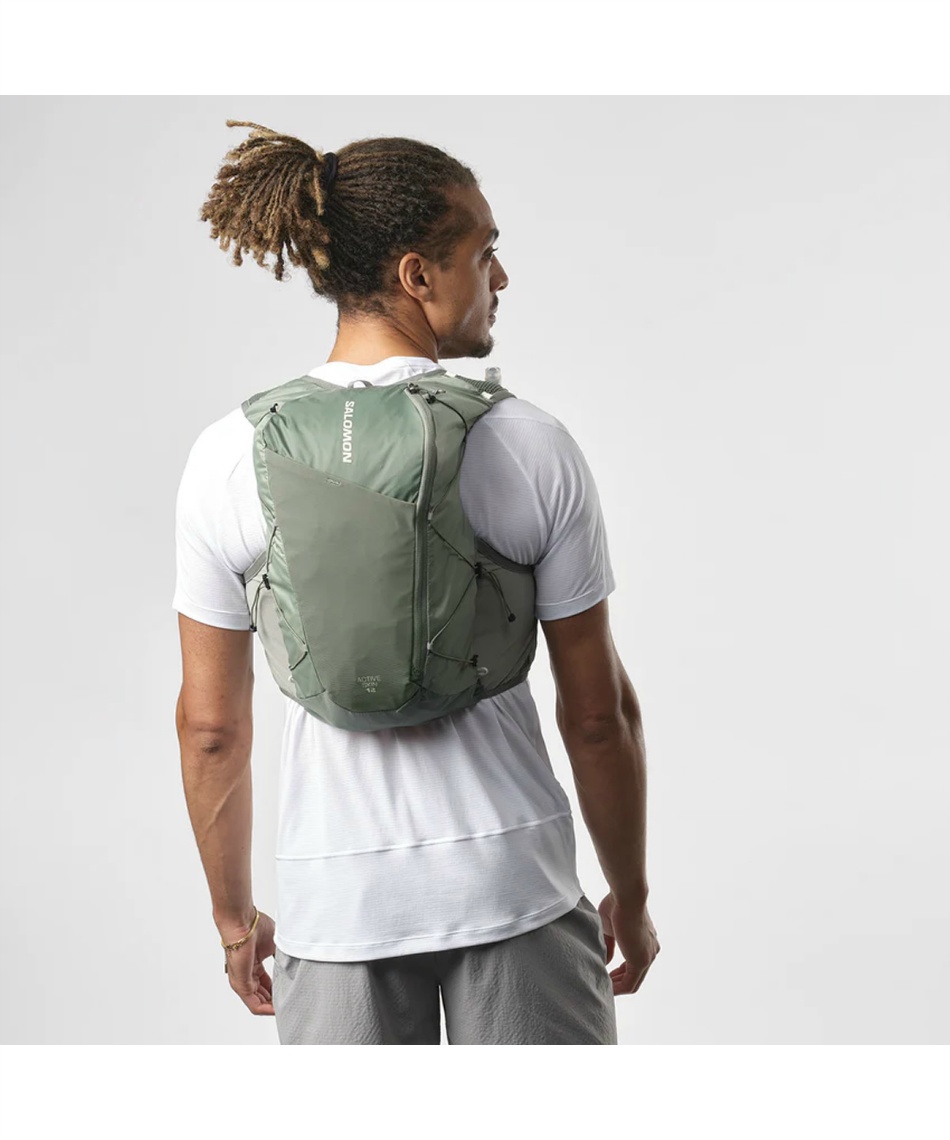 SALOMON ランニングバックパック アクティブスキン12 ランニング バックパック アクティブスキン12 SET LC2177400