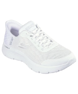 獲得ポイント102pt 2% OFF/SALE 【送料無料】スケッチャーズ(SKECHERS) ウォーキングシューズ SLP ゴーウォーク FX 124836-WHT レディース WHT 24.0