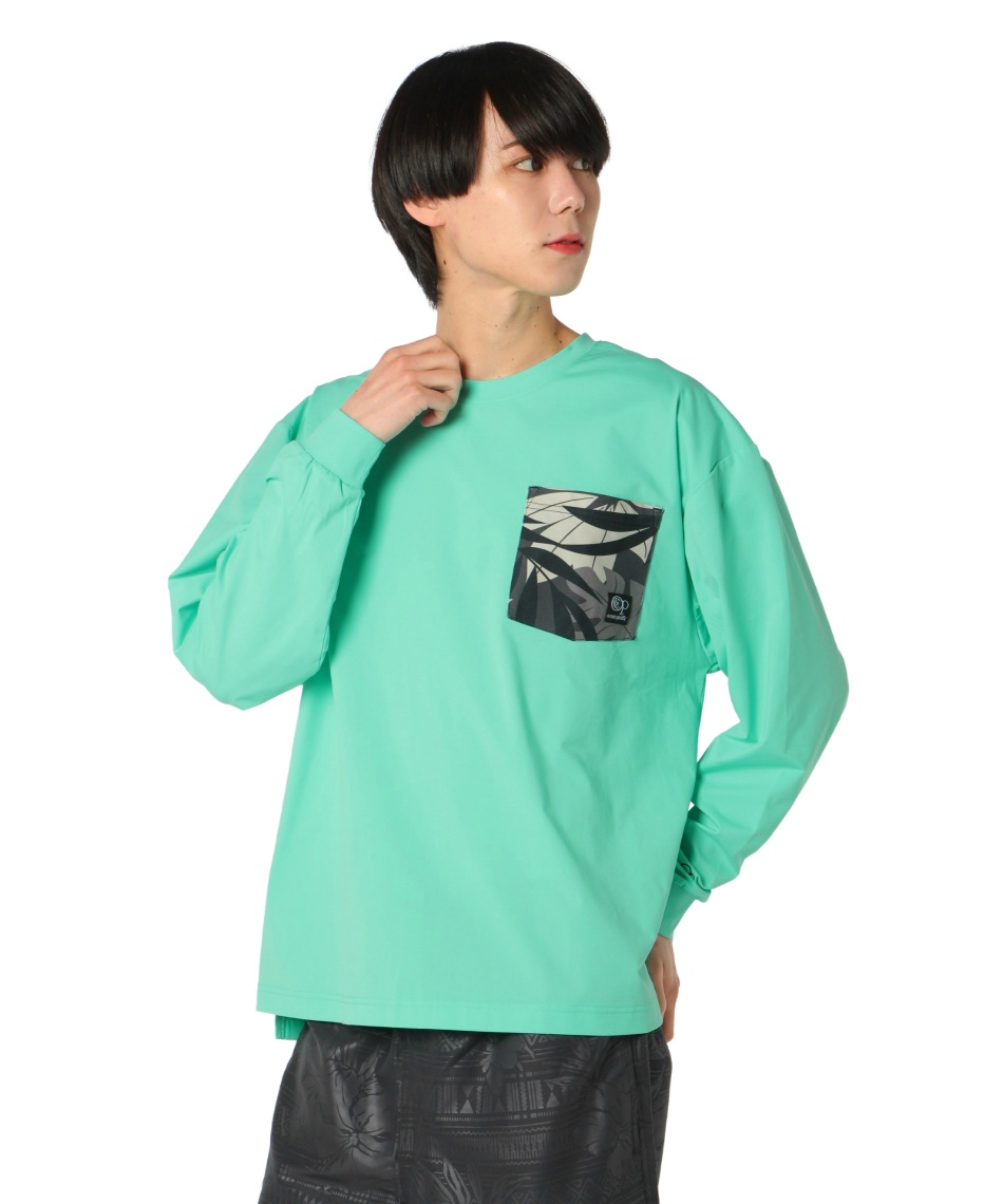オーシャンパシフィック(Ocean Pacific) ラッシュガード 長袖 ナガソデ