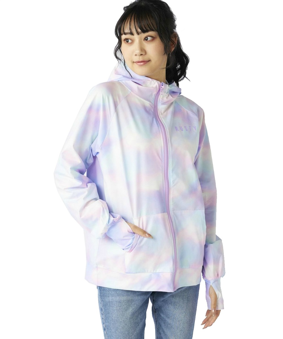 VOLCOM タイダイラッシュガード マルチカラー（ラッシュガード 水陸 