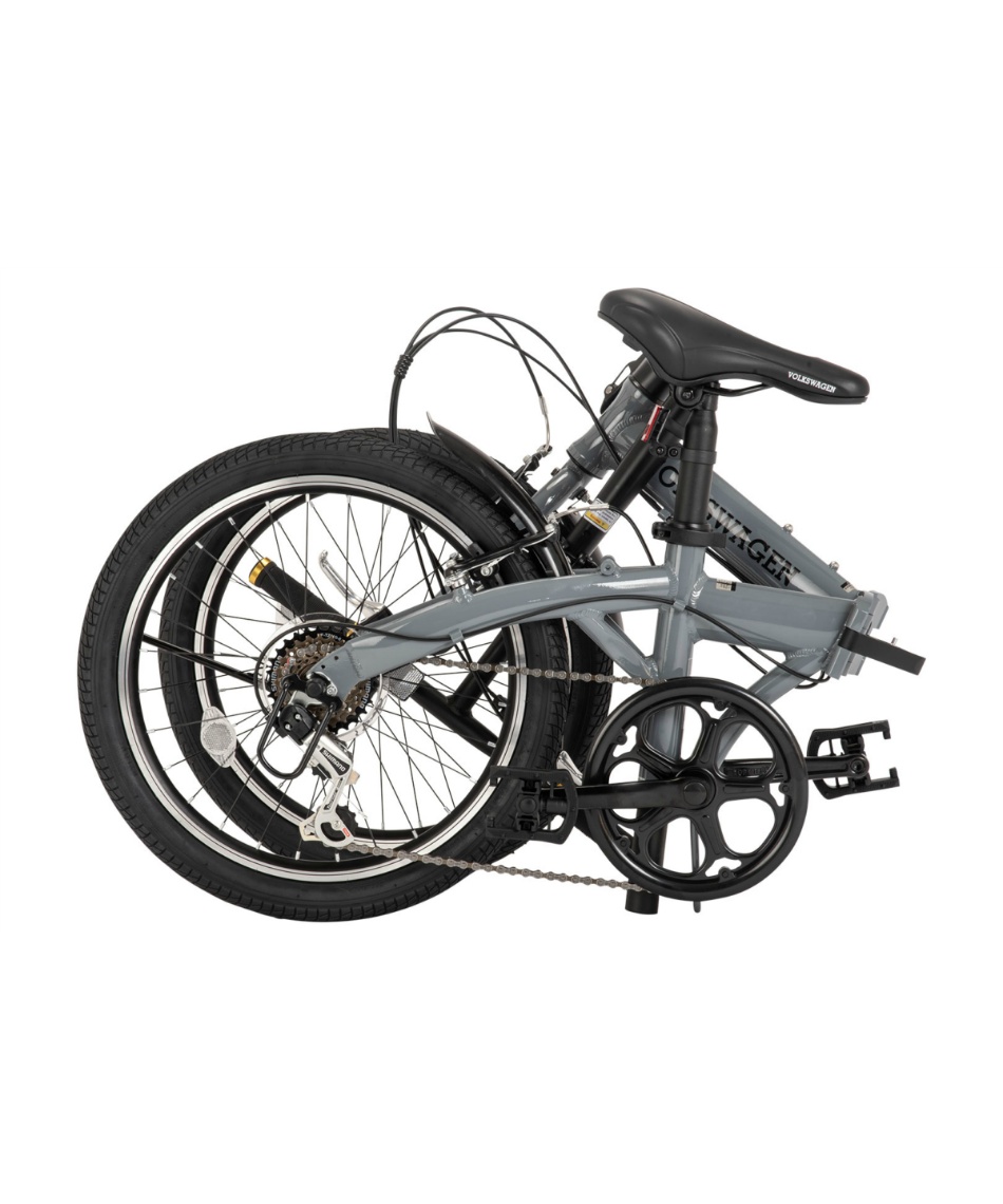 折りたたみ自転車 VW-FDB206ALBK-OT 【メーカー直送】【ご自宅配送限定