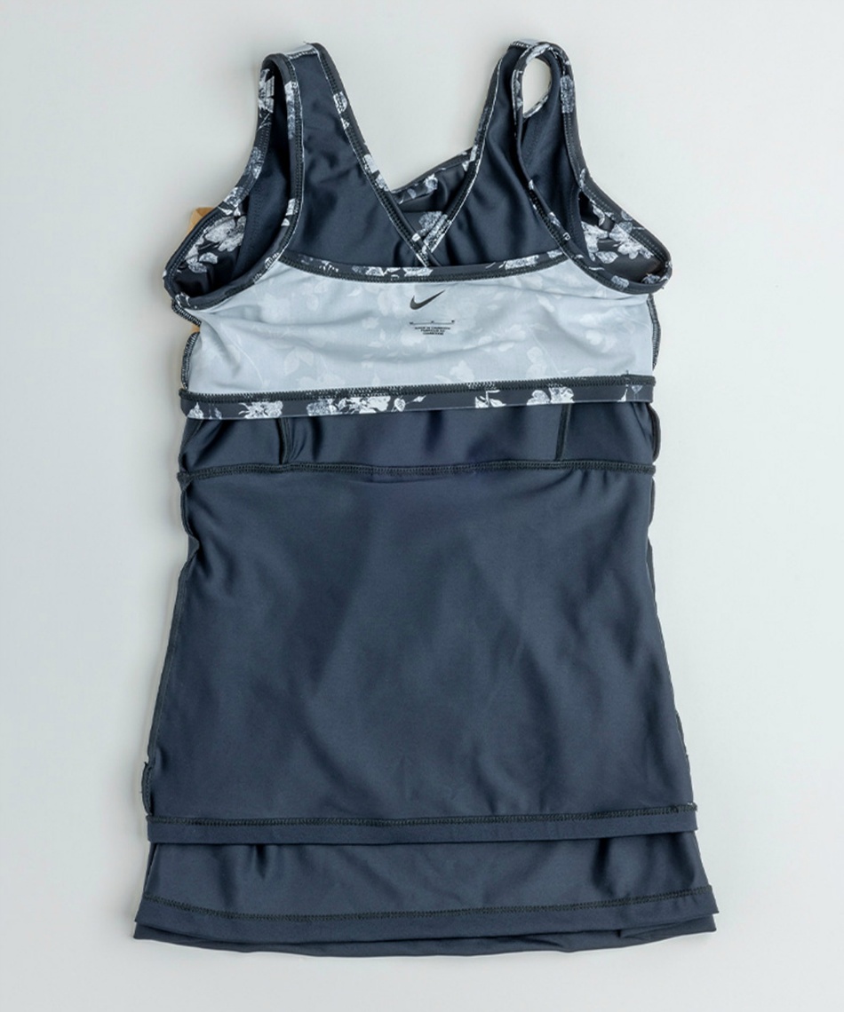 美白水 2本セット ナイキ(NIKE) フィットネス水着 セパレート セパレーツ2in1スカート