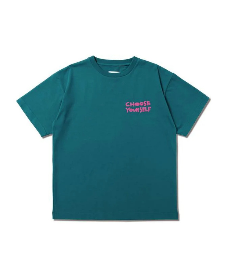 �l���|�C���g58pt �y���������z�A�N�^�[(AKTR) �o�X�P�b�g�{�[���E�F�A �����V���c CHOOSE YOURSELF COTTON TEE 125-011005 �����Y ���f�B�[�X BLUE L
