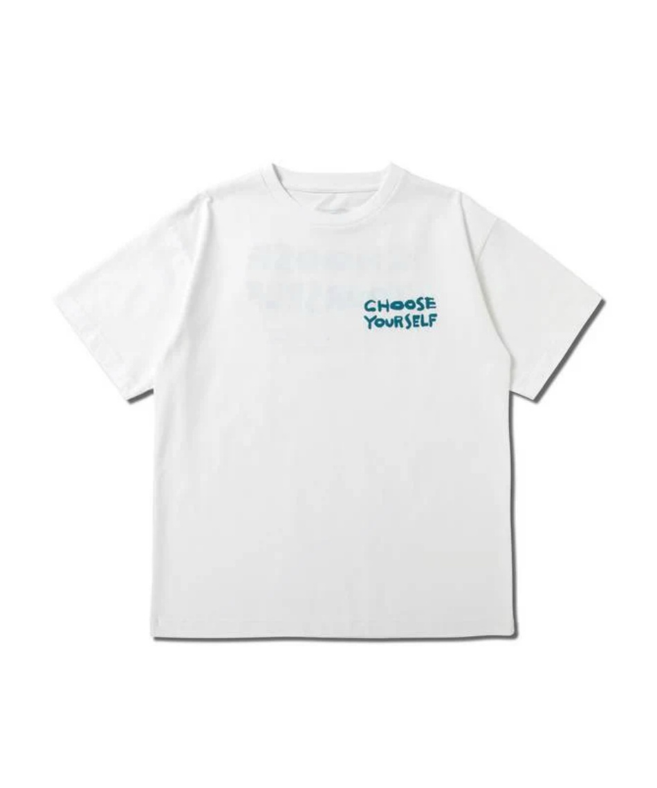 l|Cg58pt 10% OFF^SALE yzAN^[(AKTR) oXPbg{[EFA Vc CHOOSE YOURSELF COTTON TEE 125-011005 Y fB[X WHITE L