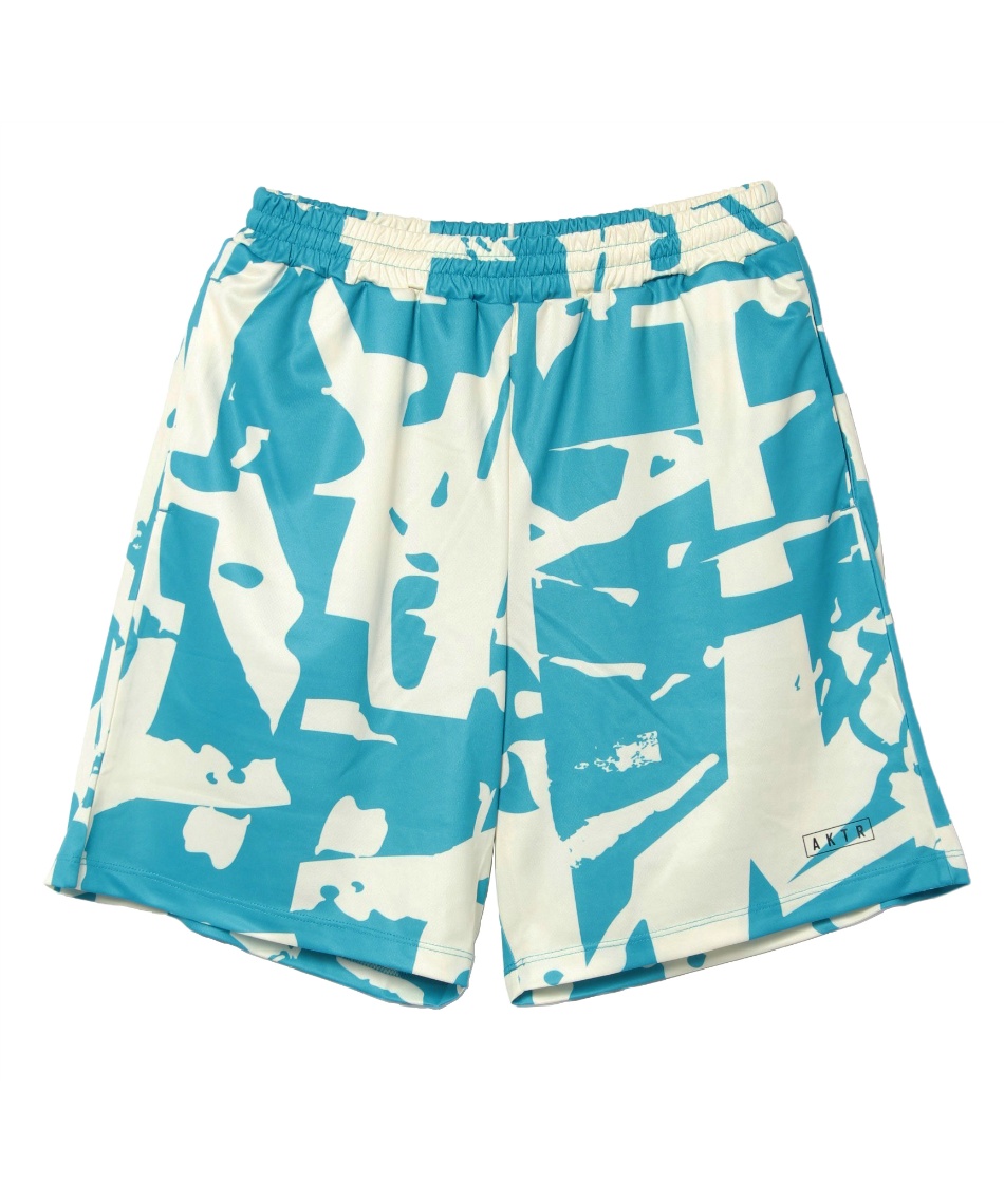 アクター(AKTR) バスケットボール ハーフパンツ CUT-UP CAMO 6.5