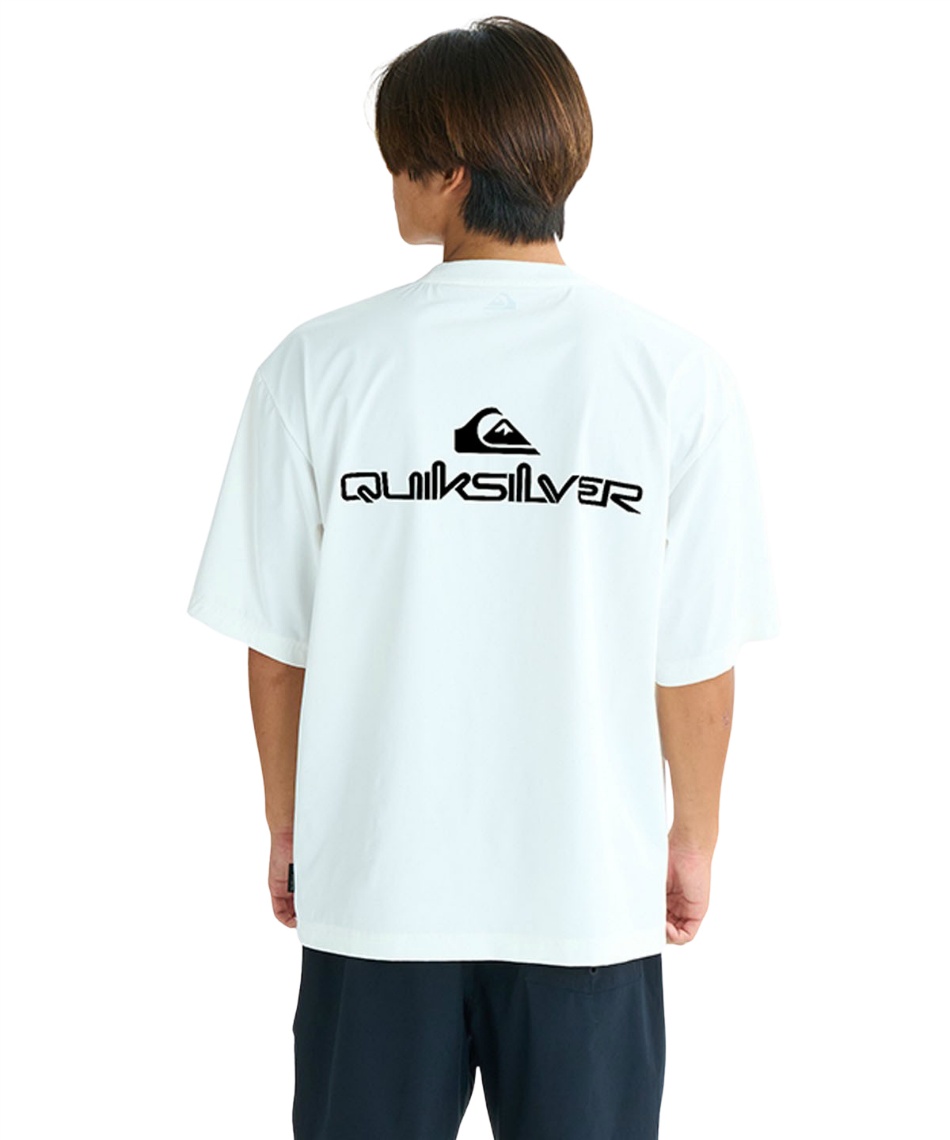 �l���|�C���g690pt �N�C�b�N�V���o�[(QUIKSILVER) ���b�V���K�[�h ���� SS���b�V���K�[�h QLY252006 �y�������K�i�z �����Y WHT XL
