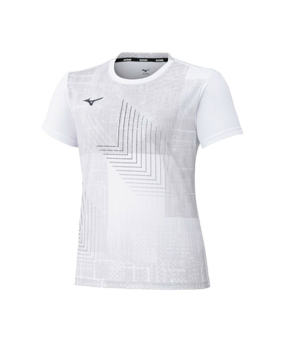 ミズノ(MIZUNO) バドミントンウェア ゲームシャツ ドライエアロフロー