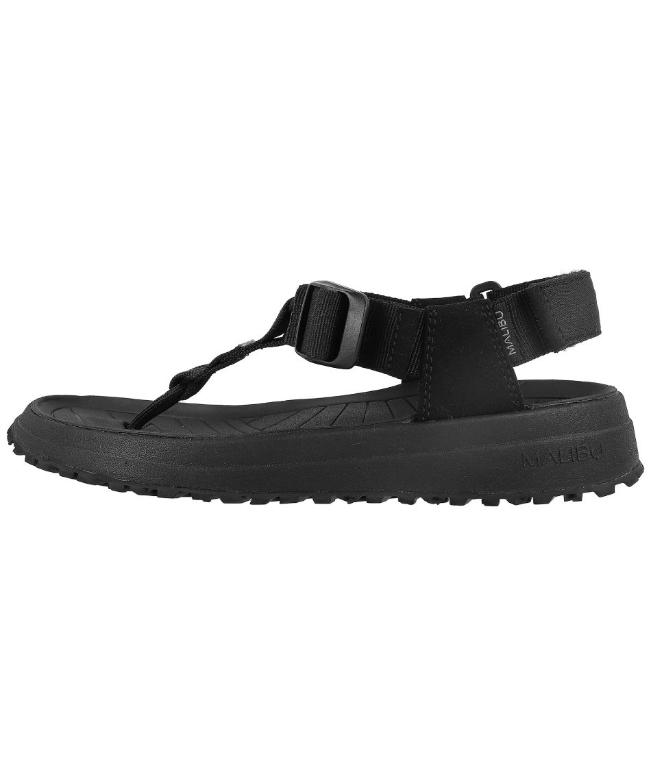 MALIBU SANDALS/マリブサンダルズ メンズ サンダル 黒 27.0 MALIBU SANDALS(マリブサンダルズ) |SURFRIDER(UNISEX)BLACK | B