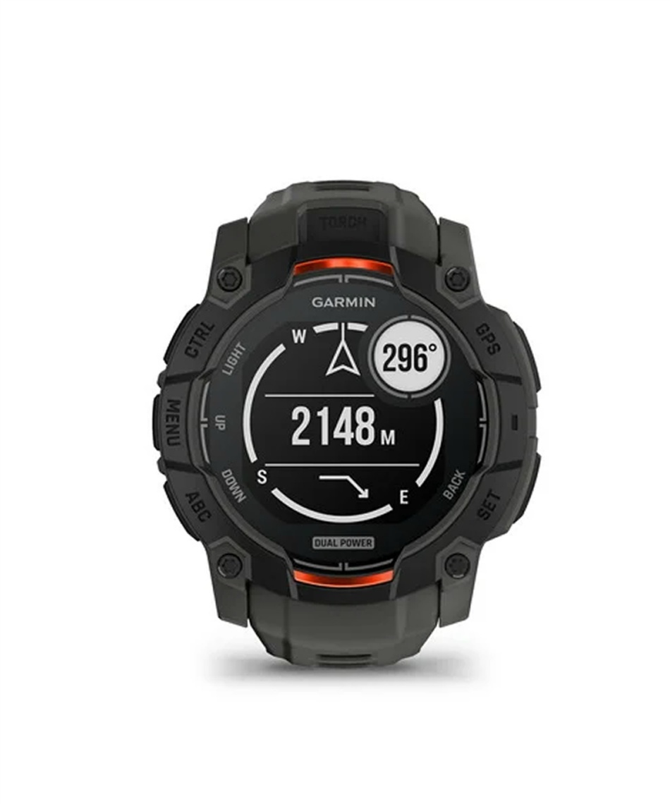 ガーミン（GARMIN) ランニング 腕時計 GPS付 Instinct 3 Dual Power
