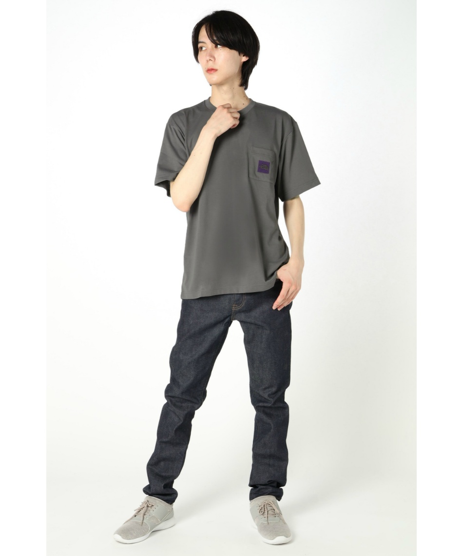 Tシャツ 半袖 ショートスリーブスクエアロゴポケットティー NT82541-SP